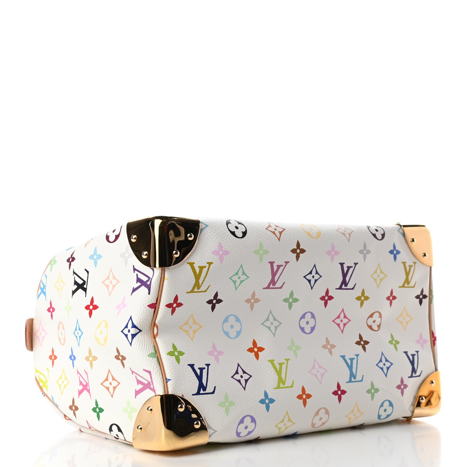 Louis Vuitton Monogram Multicolor Speedy 30 White 3 of 4