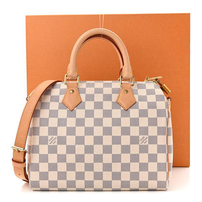 Louis Vuitton Damier Azur Speedy Bandouliere 25 11 of 11
