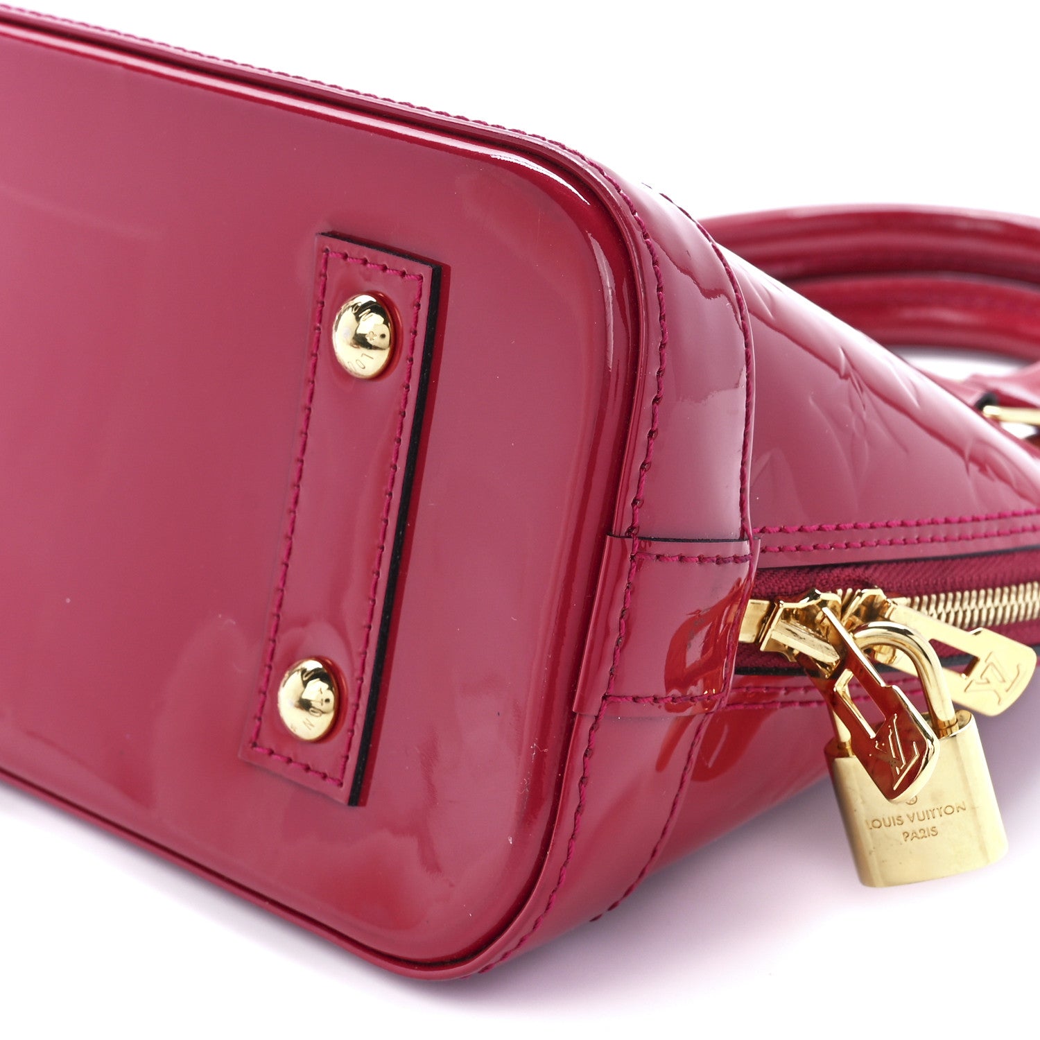 Louis Vuitton Vernis Alma BB Rose Indien 12 of 12