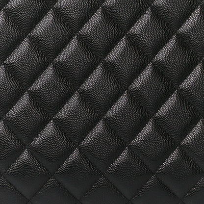 Chanel Caviar Quilted Large Shopping Tote Black 10 of 12