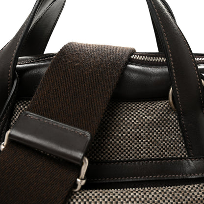 Hermes Toile Trousse Caleche Express Travel Cacao 8 of 10