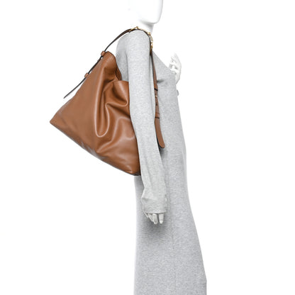 Gucci Calfskin Beatrix Horsebit Large Tote Bag Brown 2 of 10