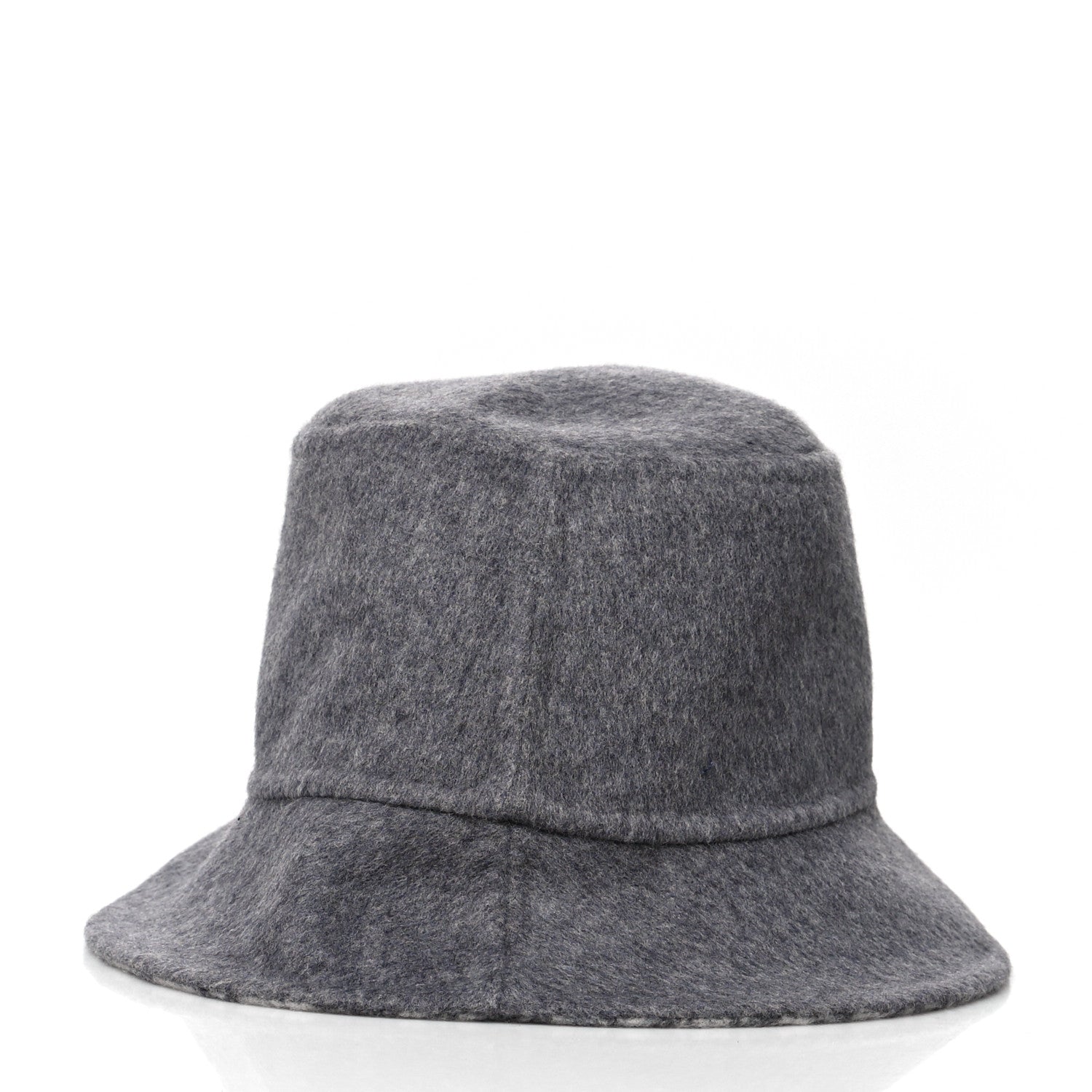 Christian Dior Wool Oblique Jacquard Bucket Hat 57 Grey 3 of 7
