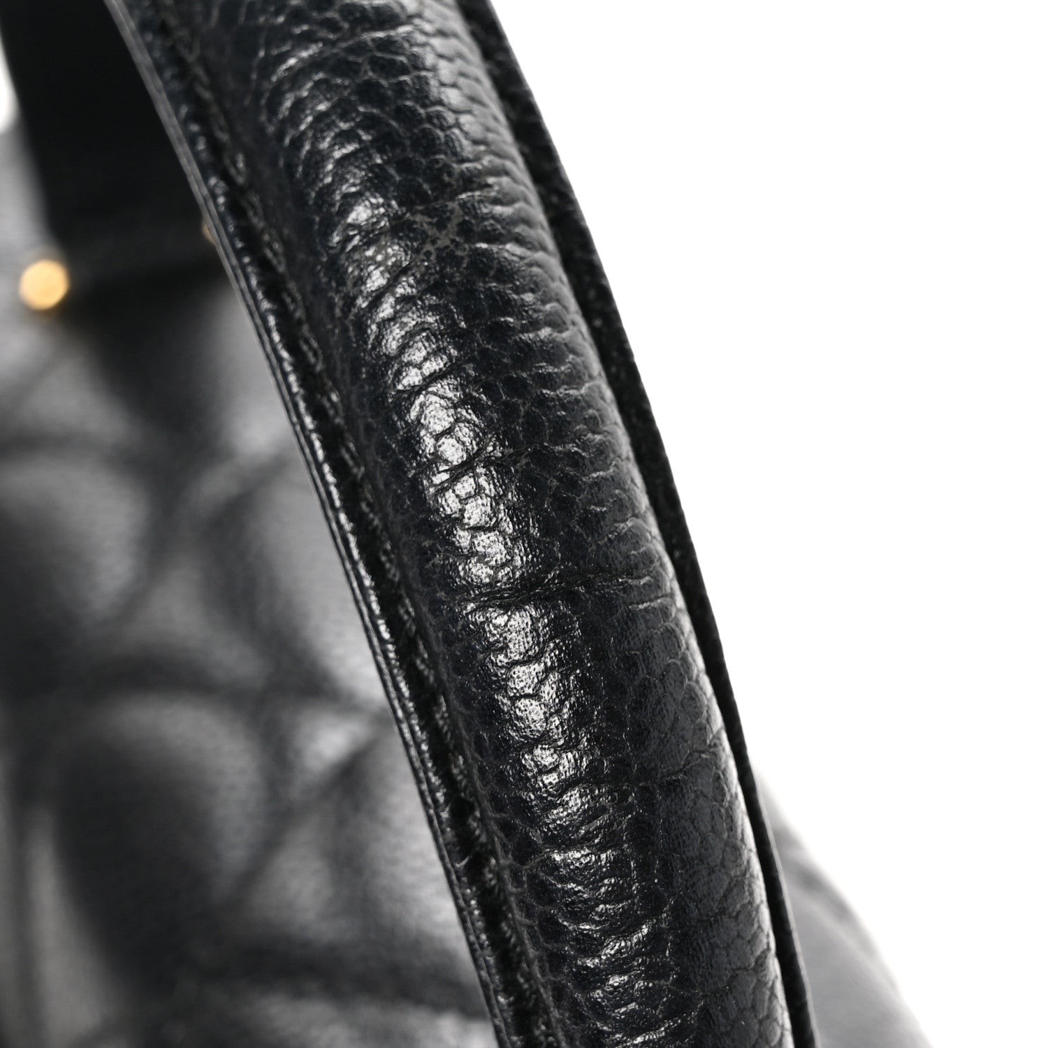 Chanel Caviar Quilted Jumbo Kelly Flap Black 11 of 11