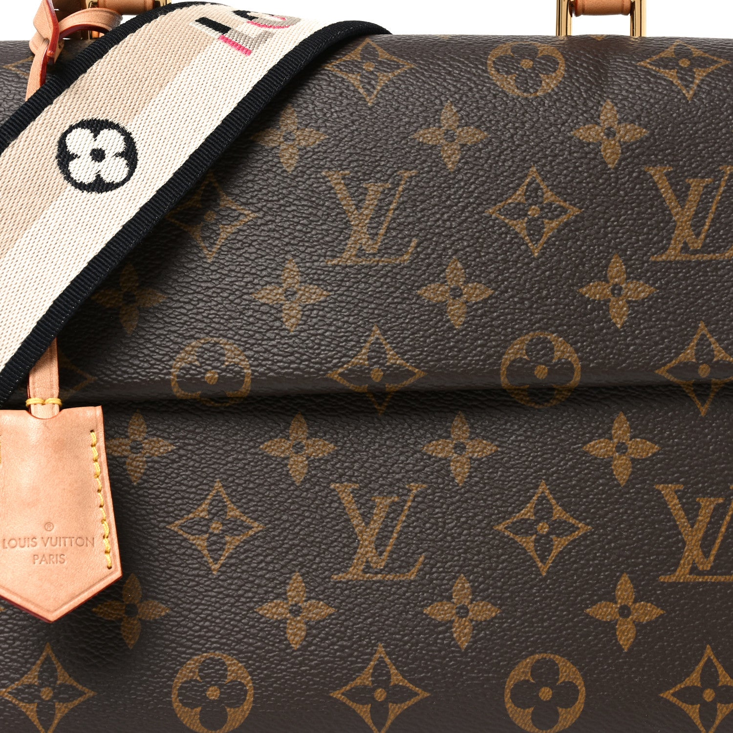 Louis Vuitton Monogram Cluny BB Black 7 of 9