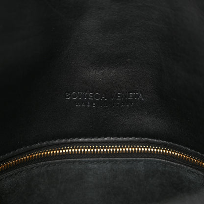 Bottega Veneta Smooth Calfskin Medium Liberta Shoulder Bag Black 6 of 11
