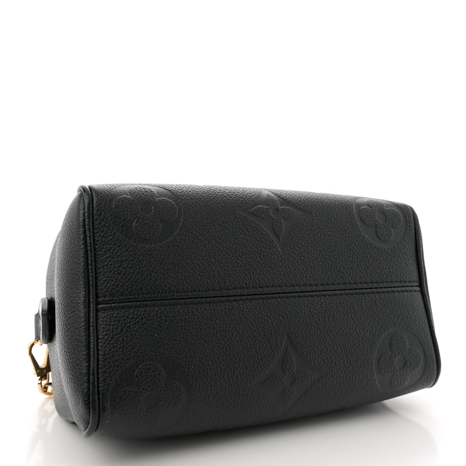 Louis Vuitton Empreinte Monogram Giant Speedy Bandouliere 20 Black 4 of 9