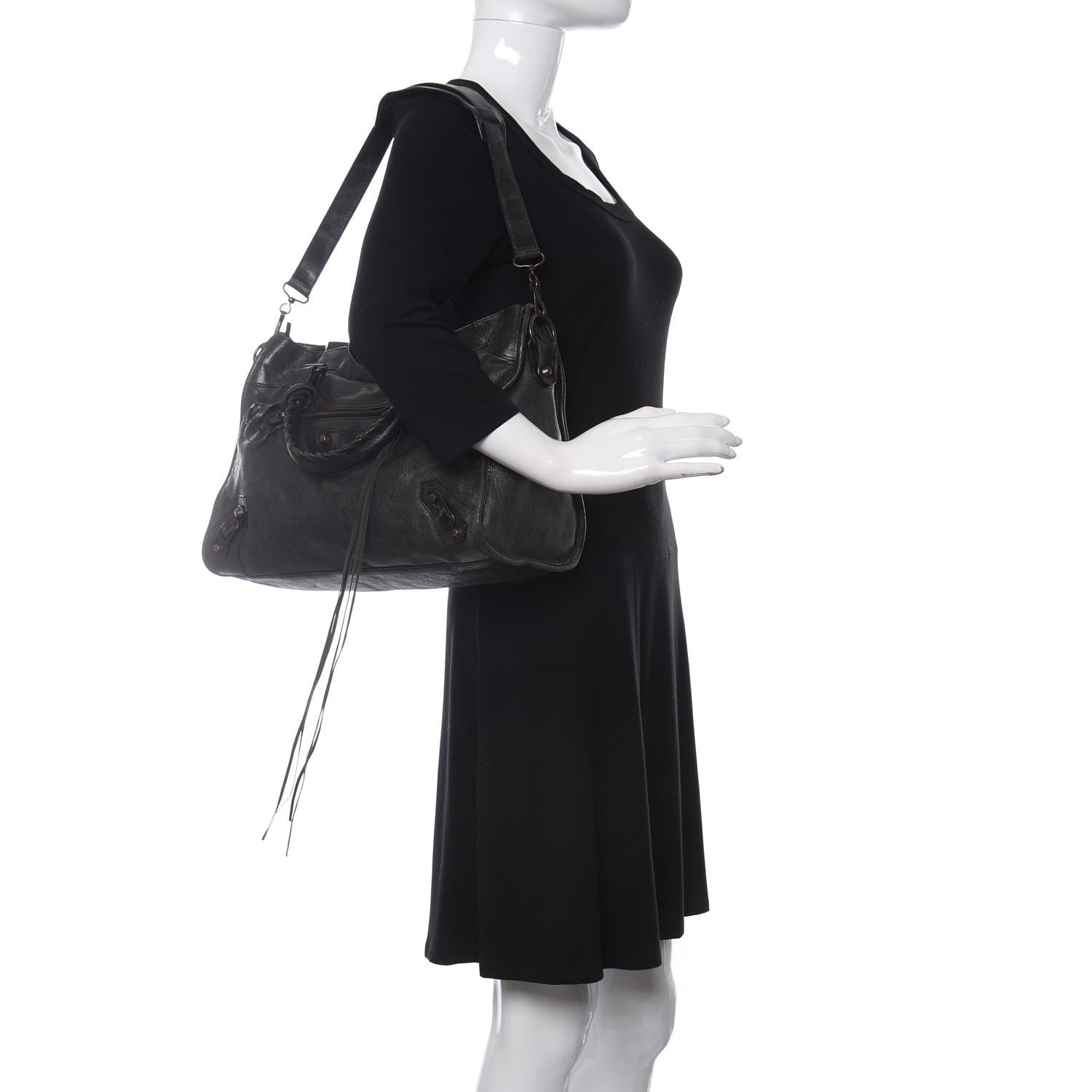 Balenciaga Agneau Classic Hardware City Anthracite 2 of 15