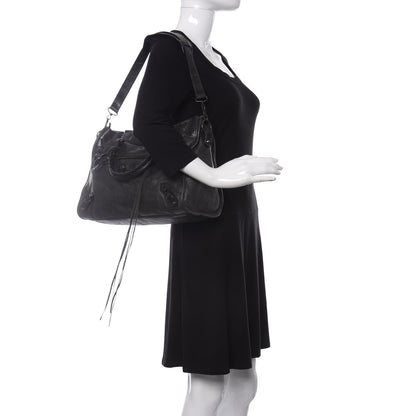 Balenciaga Agneau Classic Hardware City Anthracite 2 of 15