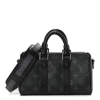 Louis Vuitton Reverse Monogram Eclipse Keepall XS Black 1 of 8