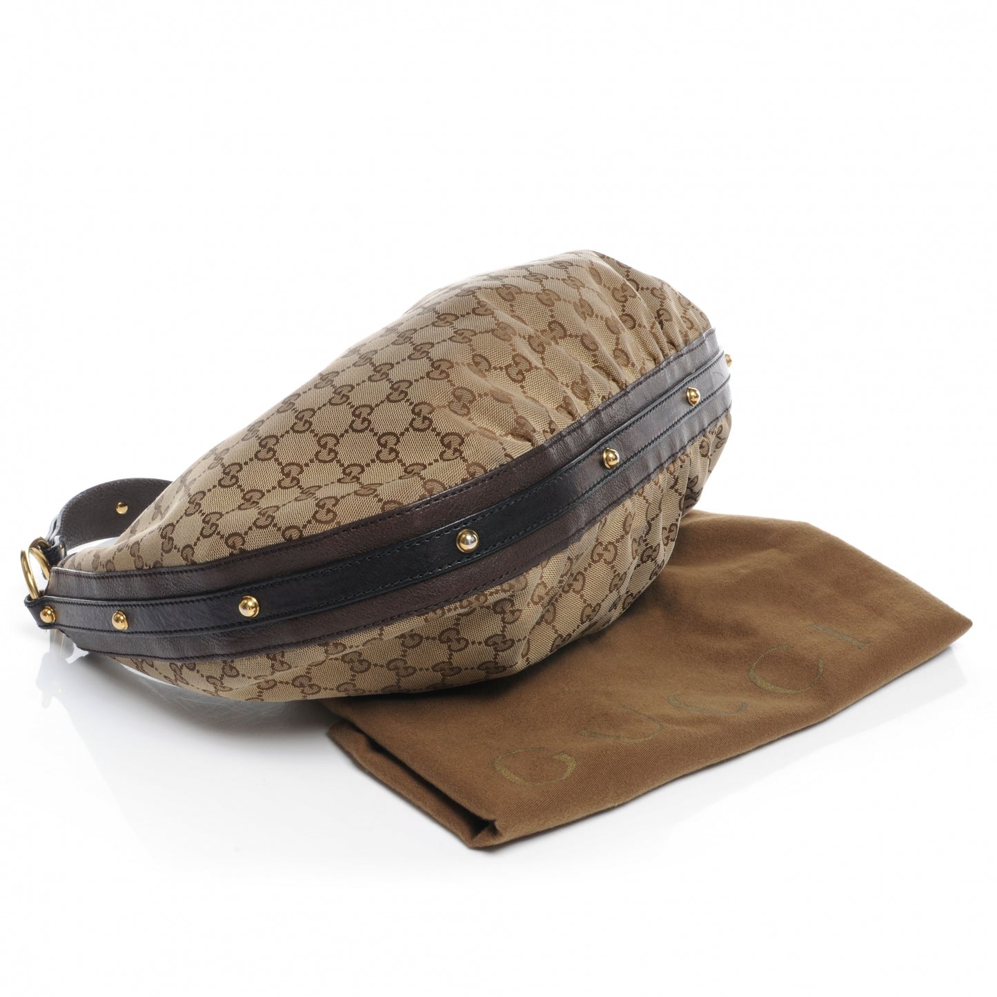 Monogram Interlocking Medium Hobo Ebony
