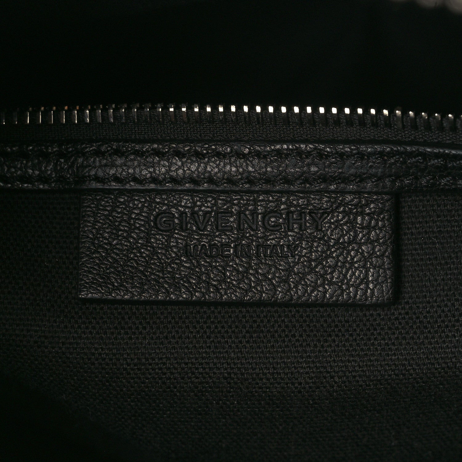 Givenchy Sugar Goatskin Striped Small Antigona Black Red 6 of 7