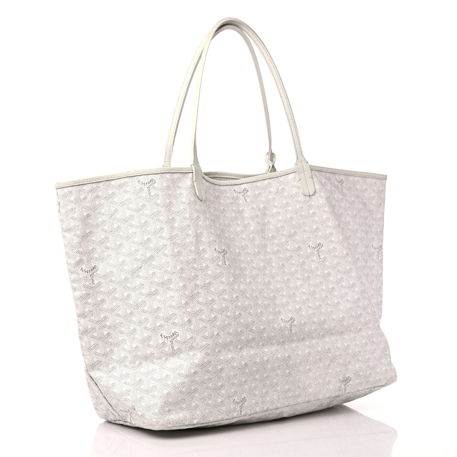 Goyard Goyardine Saint Louis GM White 4 of 17