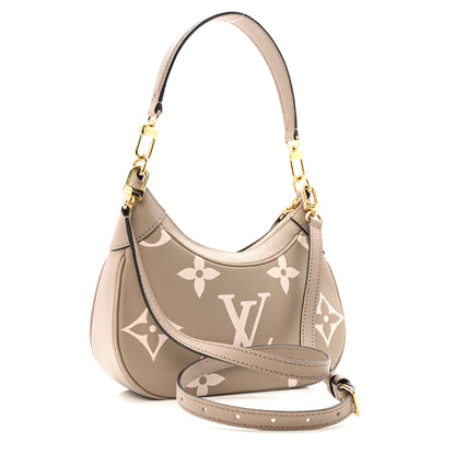 Louis Vuitton Empreinte Monogram Giant Bagatelle NM Tourterelle Creme 3 of 10