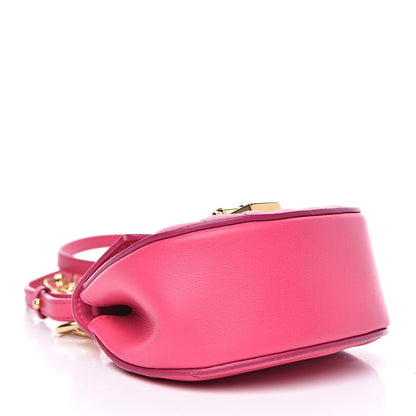 Chloe Calfskin Quilted Nano Drew Bijou Shoulder Bag Fuchsia Rose 4 of 10