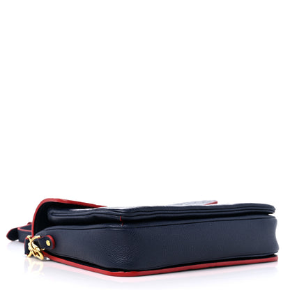 Louis Vuitton Empreinte Pochette Metis Marine Rouge 4 of 10