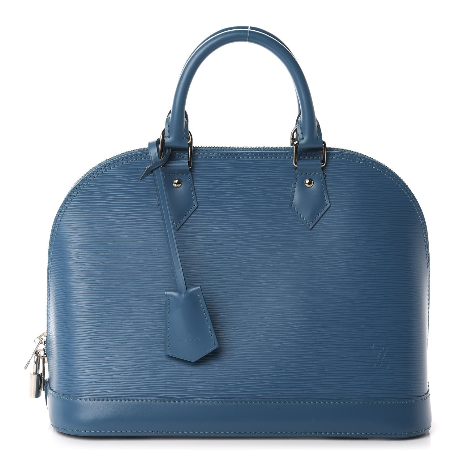 Louis Vuitton Epi Alma PM Cyan 1 of 9