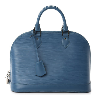 Louis Vuitton Epi Alma PM Cyan 1 of 9