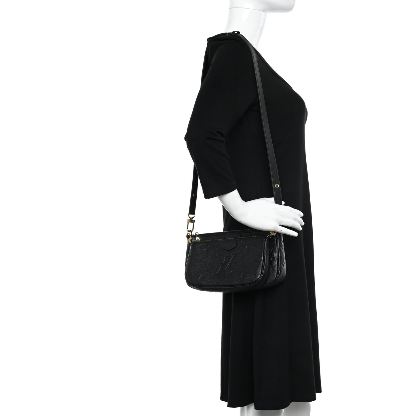 Empreinte Monogram Giant Multi Pochette Accessories Black
