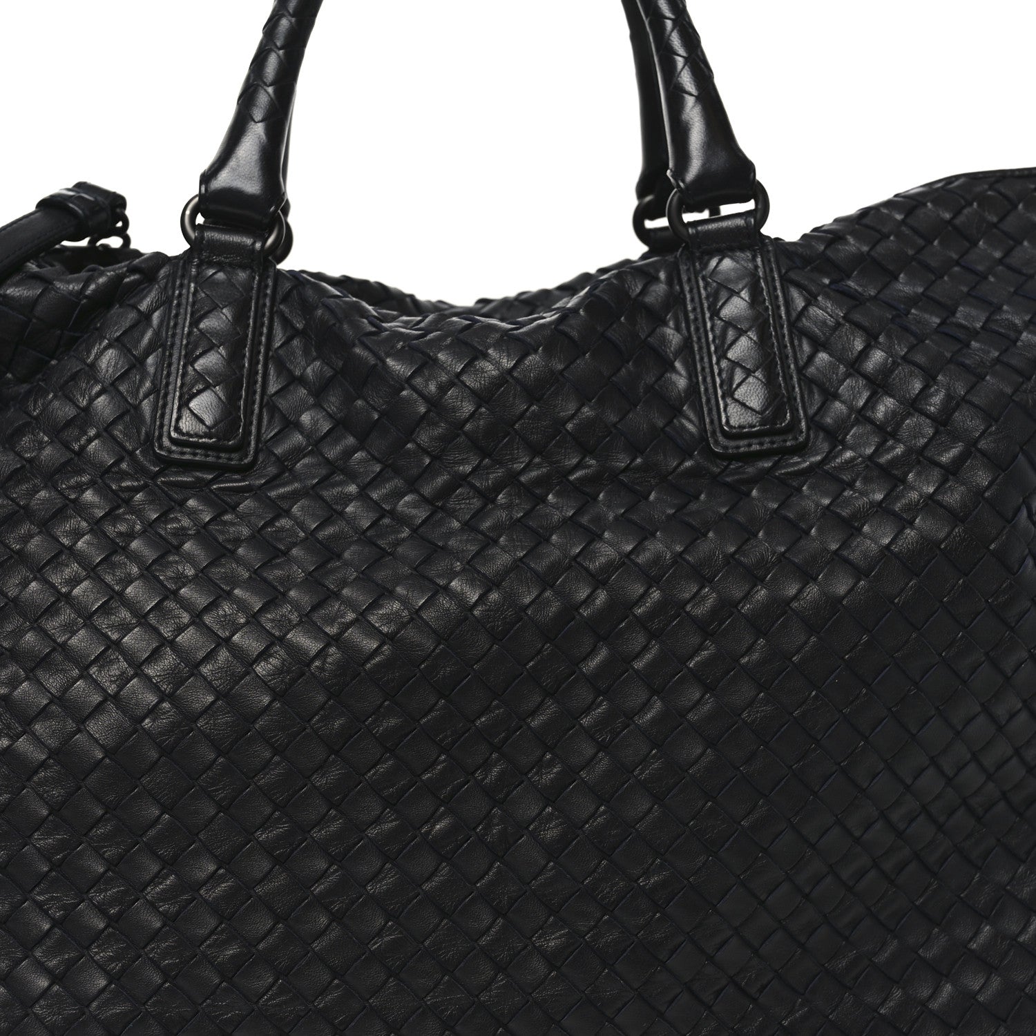 Bottega Veneta Nappa Intrecciato Maxi Convertible Tote Black 9 of 11