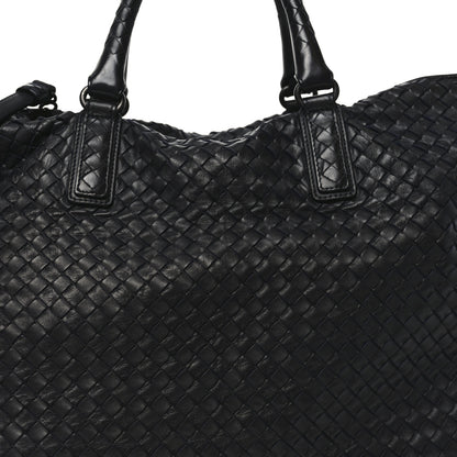 Bottega Veneta Nappa Intrecciato Maxi Convertible Tote Black 9 of 11