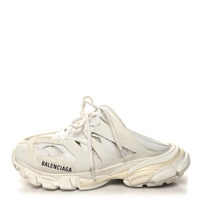 Balenciaga Mesh Nylon Womens Track Mules 39 White 1 of 10