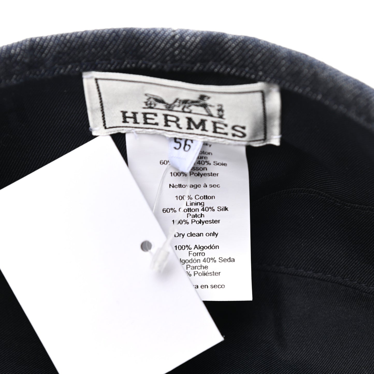 Denim Saint-Honore Beret 56 Indigo
