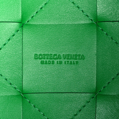 Bottega Veneta Nappa Maxi Intrecciato Small Cassette Bucket Bag Parakeet 6 of 10