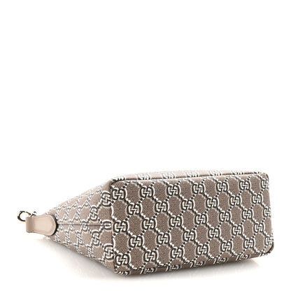 Gucci GG Shadow Monogram Super Mini Ophidia Shoulder Bag Taupe 4 of 9