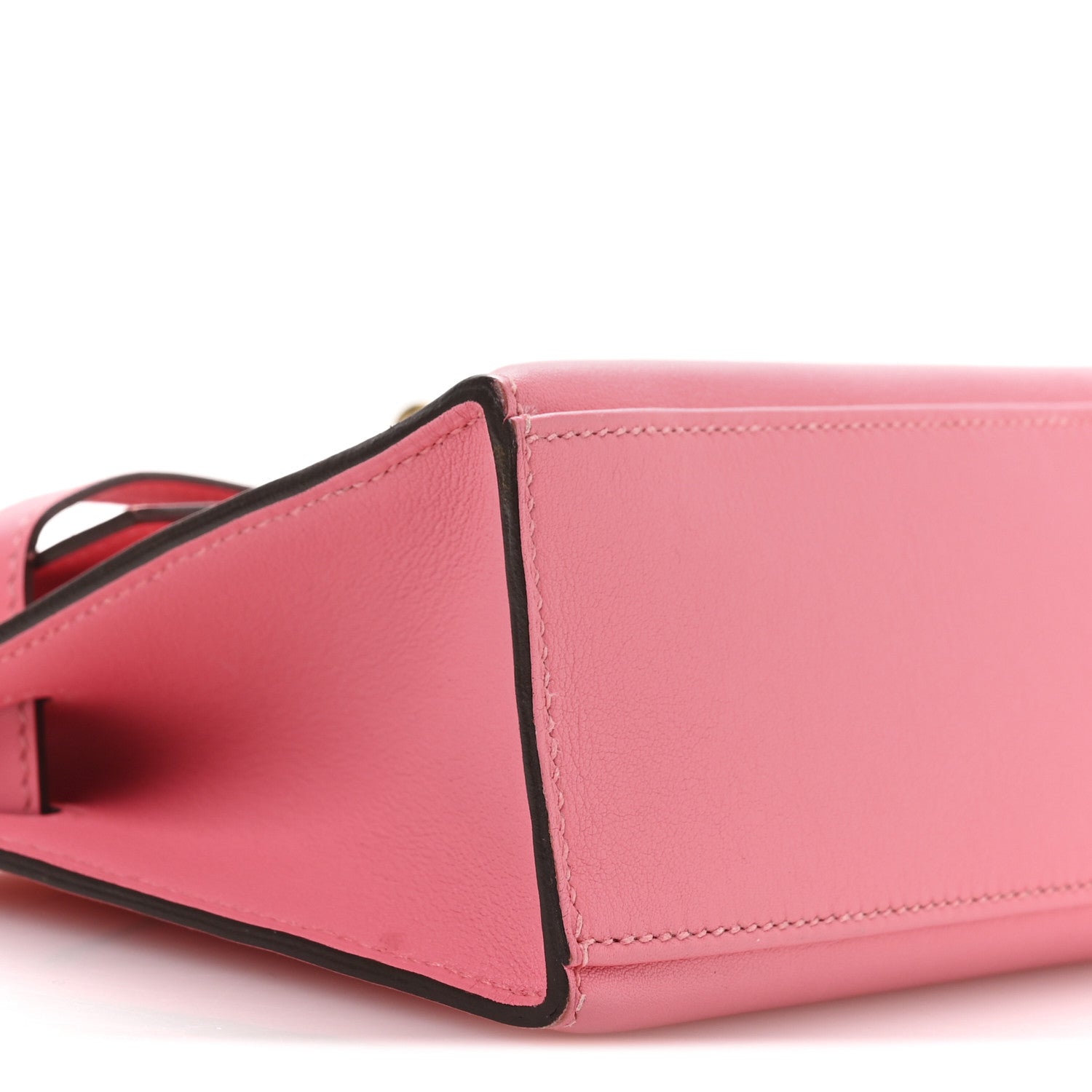Hermes Swift Kelly Pochette Clutch Rose Azalee 8 of 10