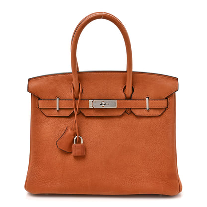 Hermes Taurillon Saddle Birkin 30 Cuivre 1 of 18