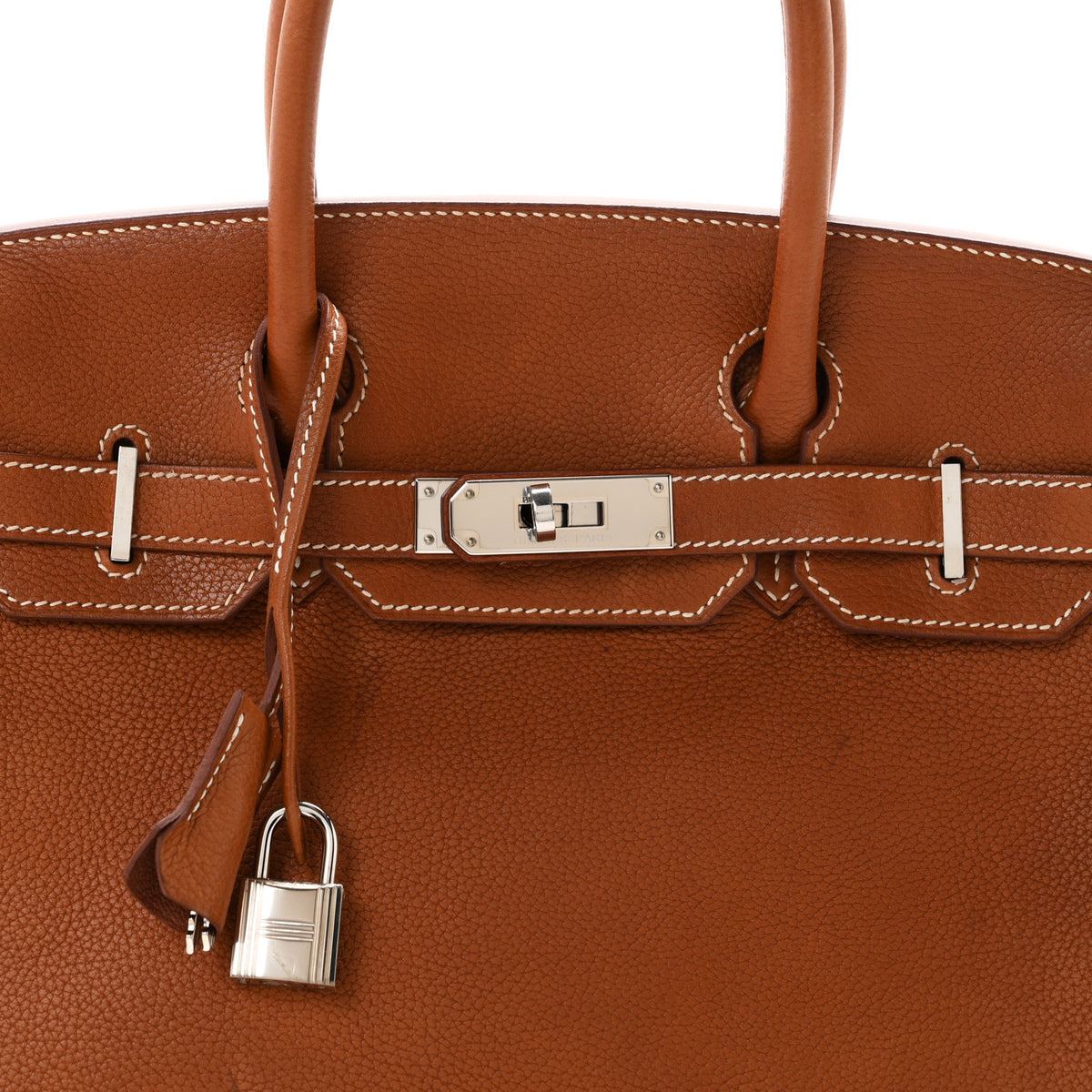 Hermes Natural Barenia Faubourg Birkin 30 Fauve 8 of 14