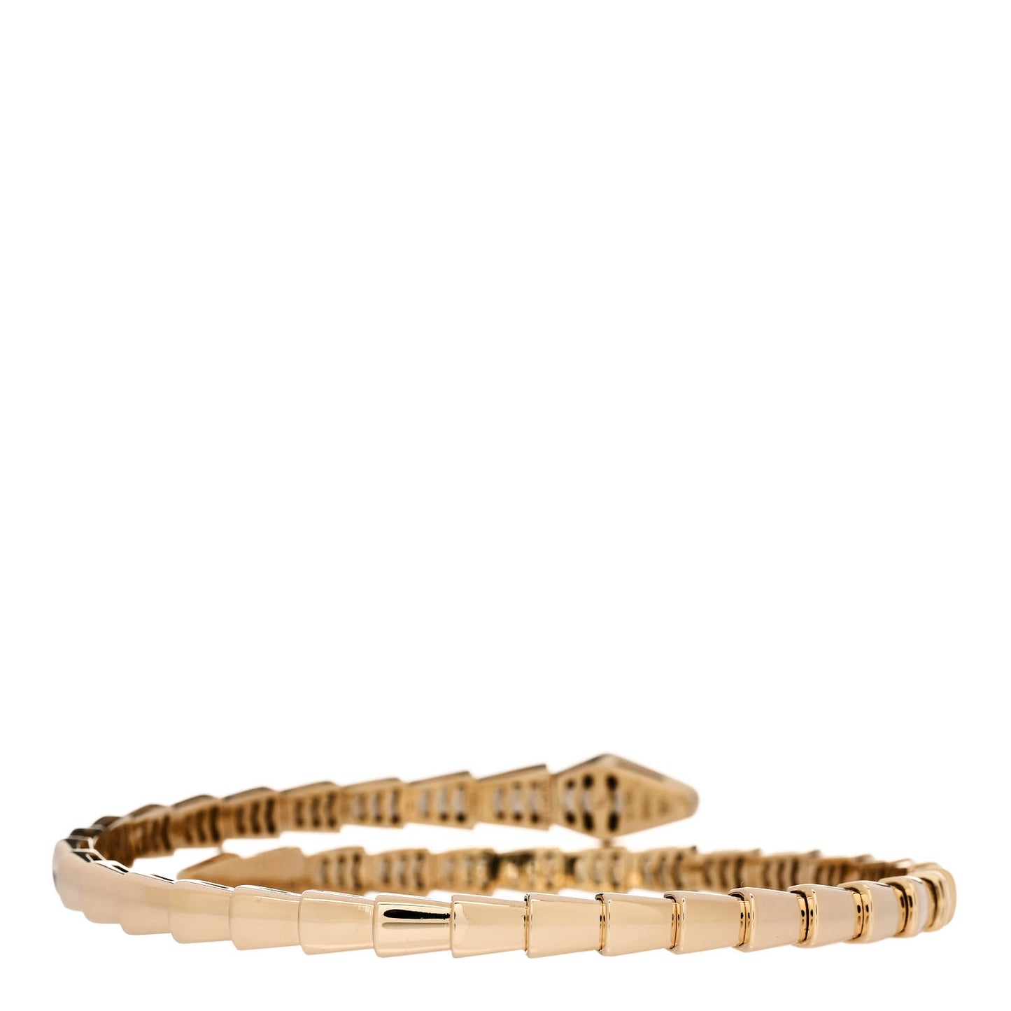 18K Yellow Gold Serpenti Viper Bracelet L