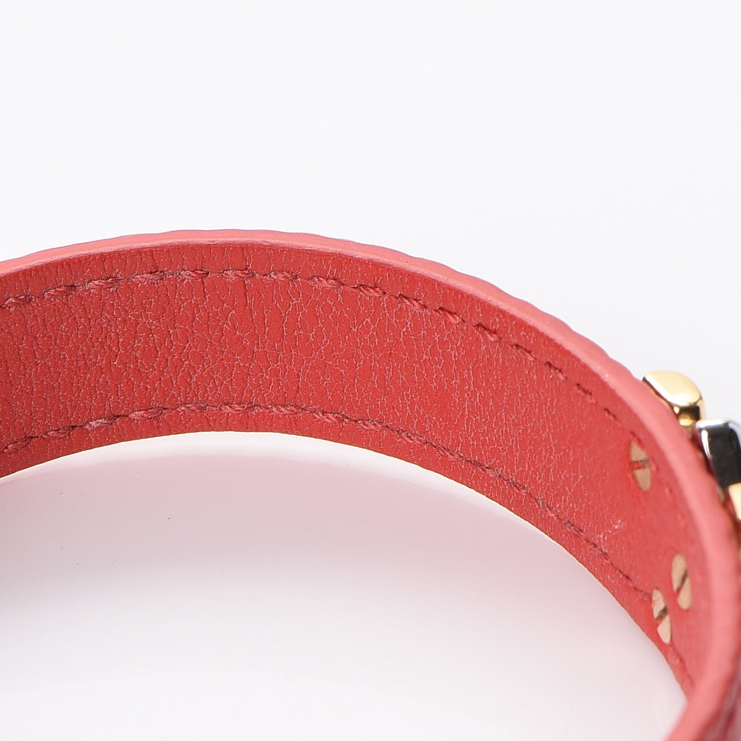 Epi Twist It Bracelet 17 Coquelicot