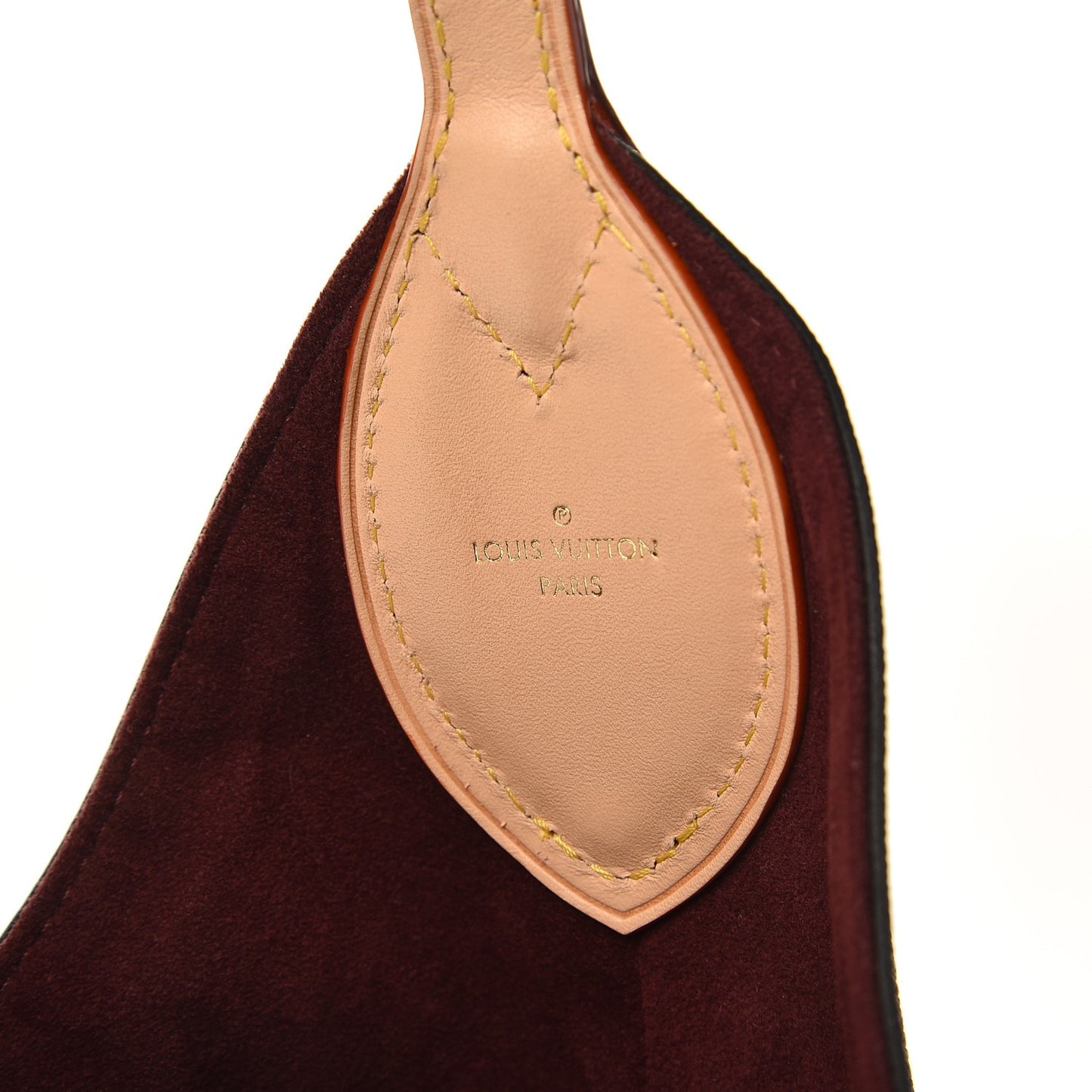 Monogram Flower Hobo Beige