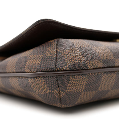 Louis Vuitton Damier Ebene Musette Tango Long Strap 9 of 13