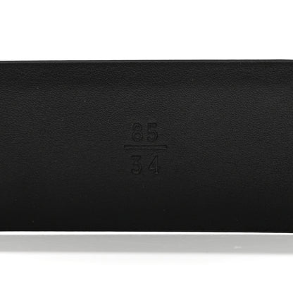 Chanel Calfskin Crystal Pearl CC Belt 85 34 Black Silver 7 of 8