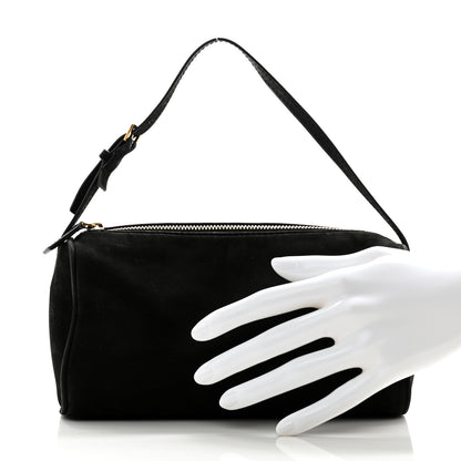 The Row Nubuck 90's Bag Black 2 of 9