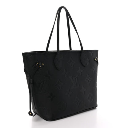 Louis Vuitton Empreinte Monogram Giant Neverfull MM Black 4 of 10