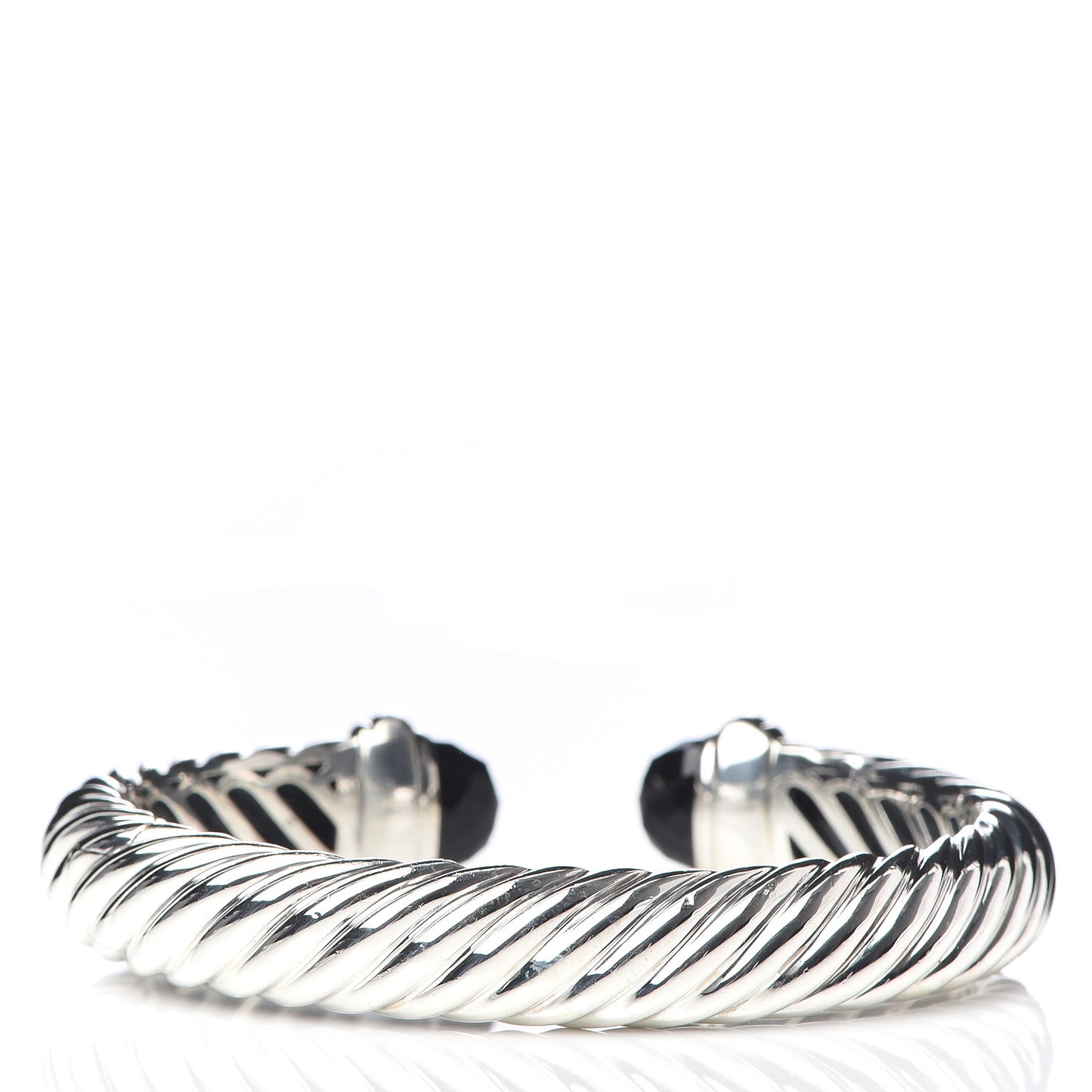 Sterling Silver Black Onyx 10mm Waverly Bracelet
