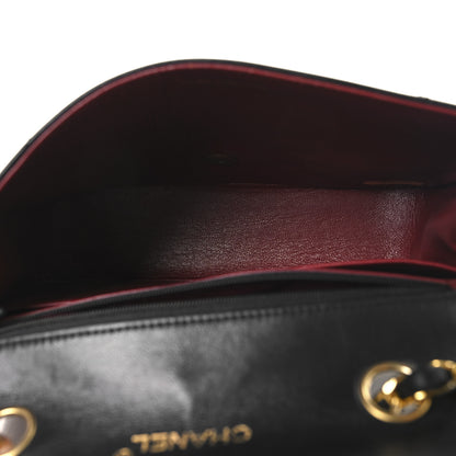 Chanel Lambskin Ribbon Quilted Small Single Flap Black 5 of 12