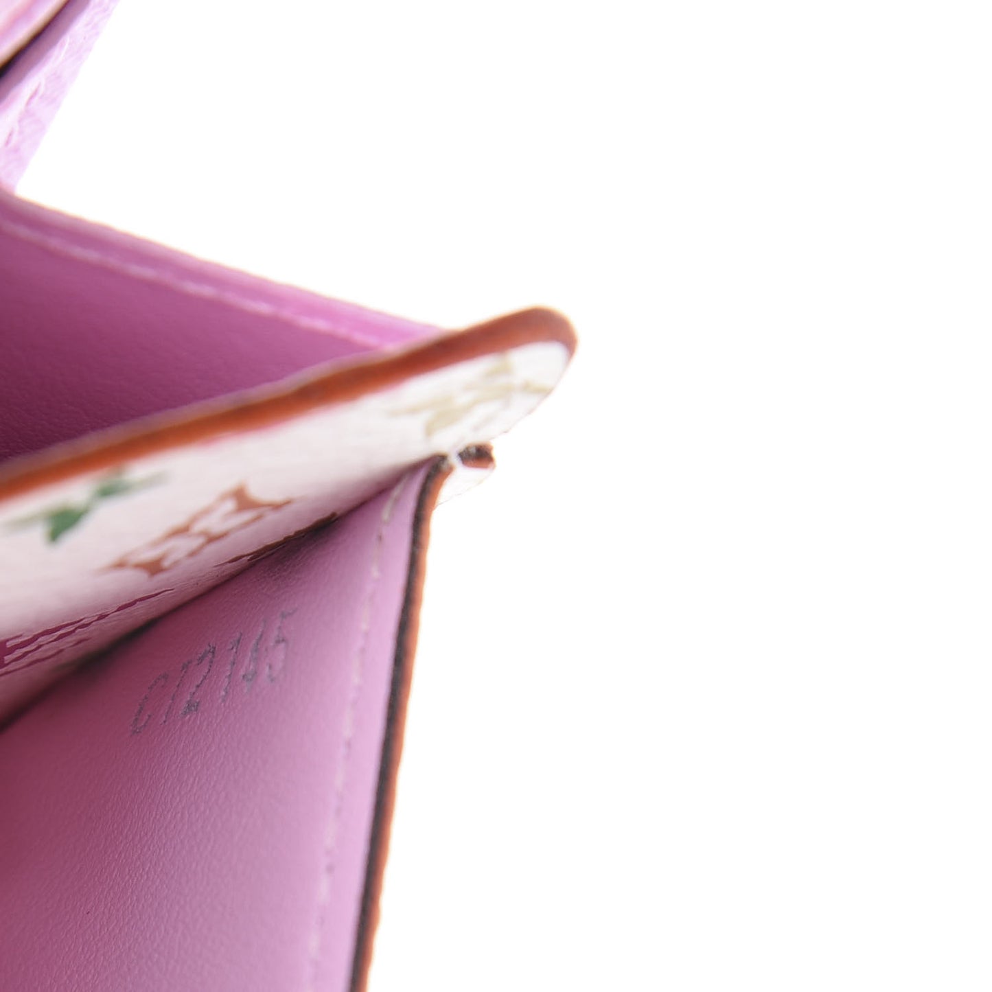 Monogram Multicolor Sarah Wallet NM White Litchi