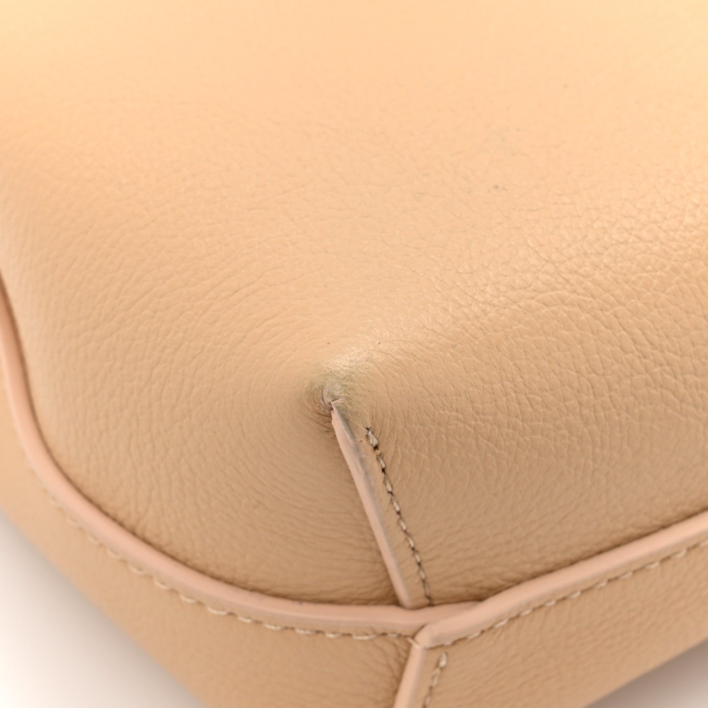 Calfskin Mini Soft Lady Bag Sand