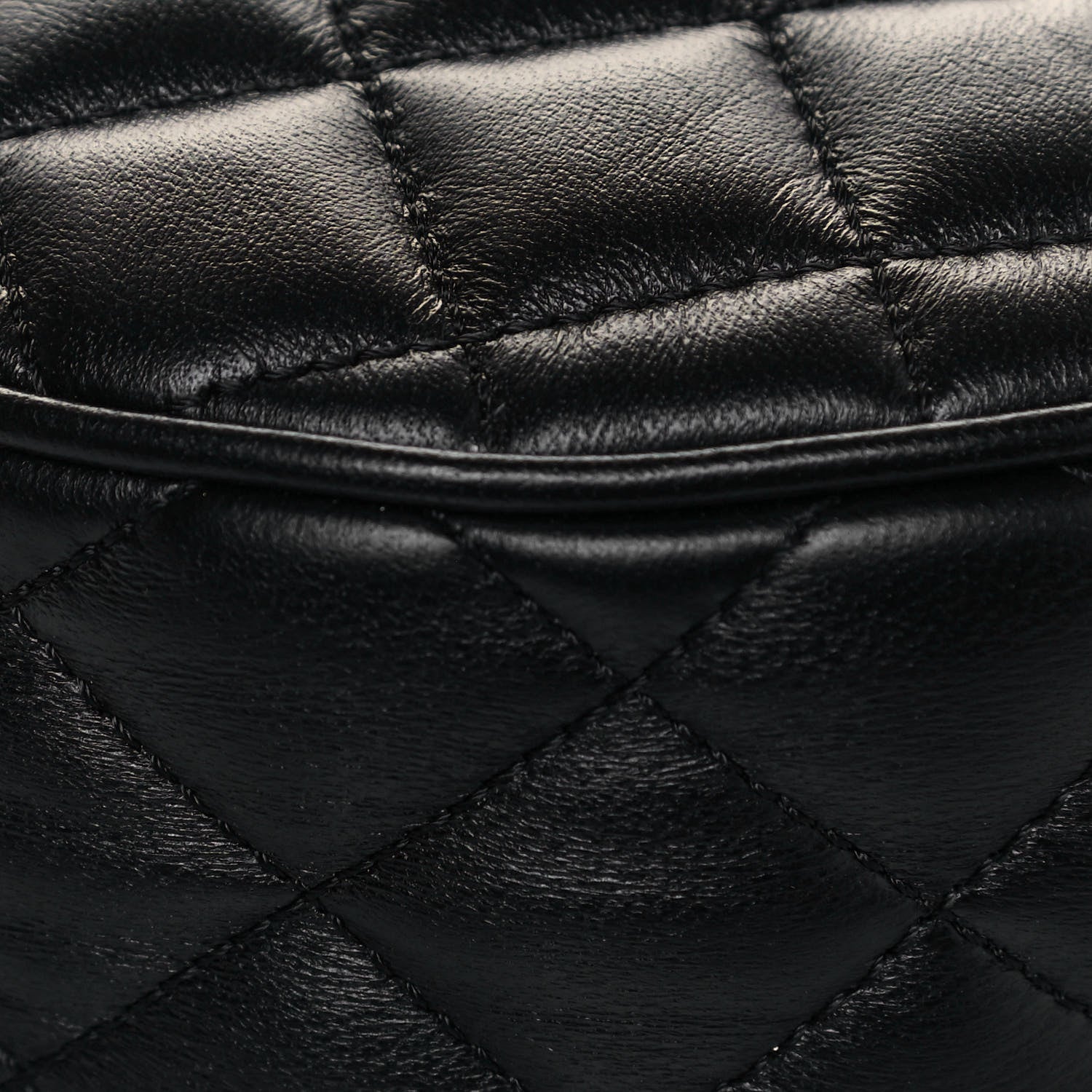 Versace Nappa Quilted Medusa Round Camera Bag Black 9 of 12