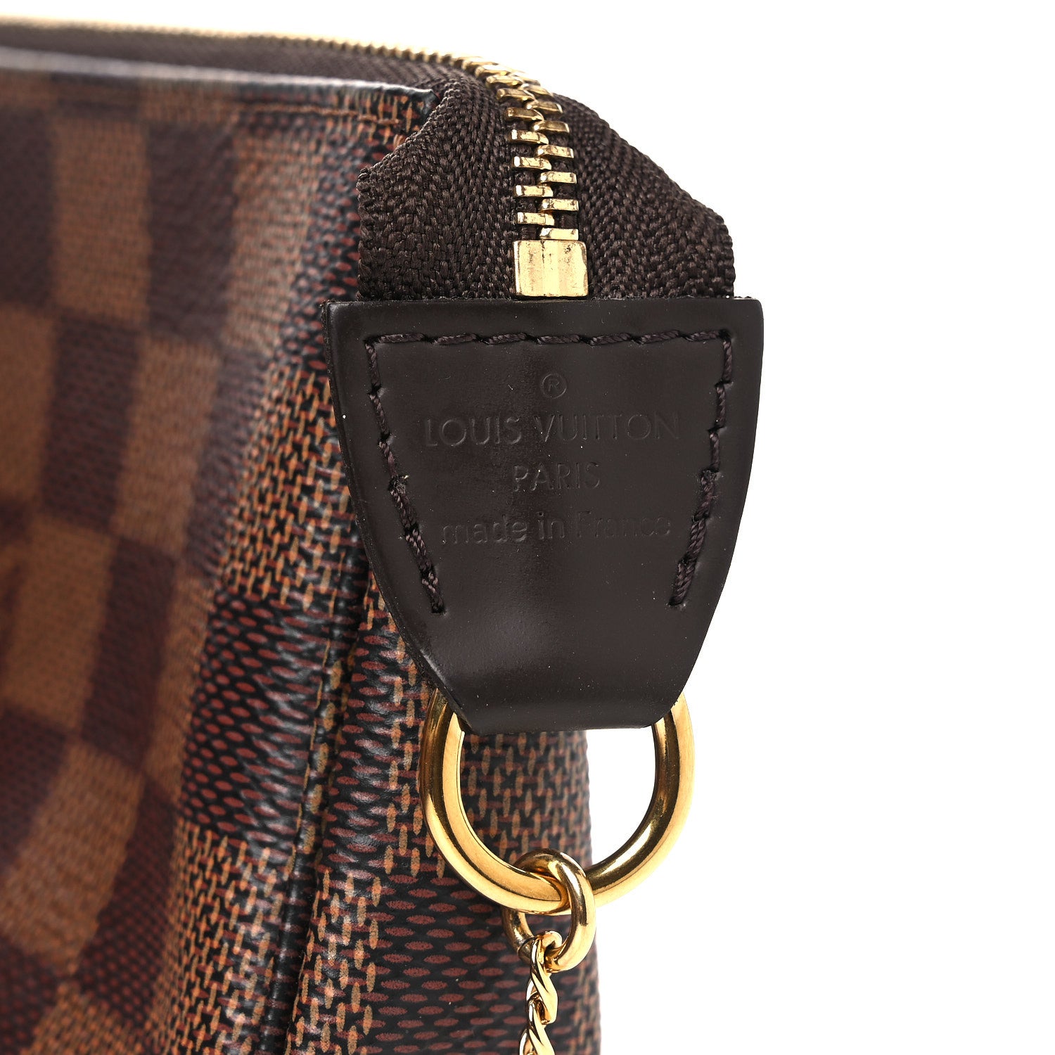 Louis Vuitton Damier Ebene Mini Pochette Accessories 6 of 11