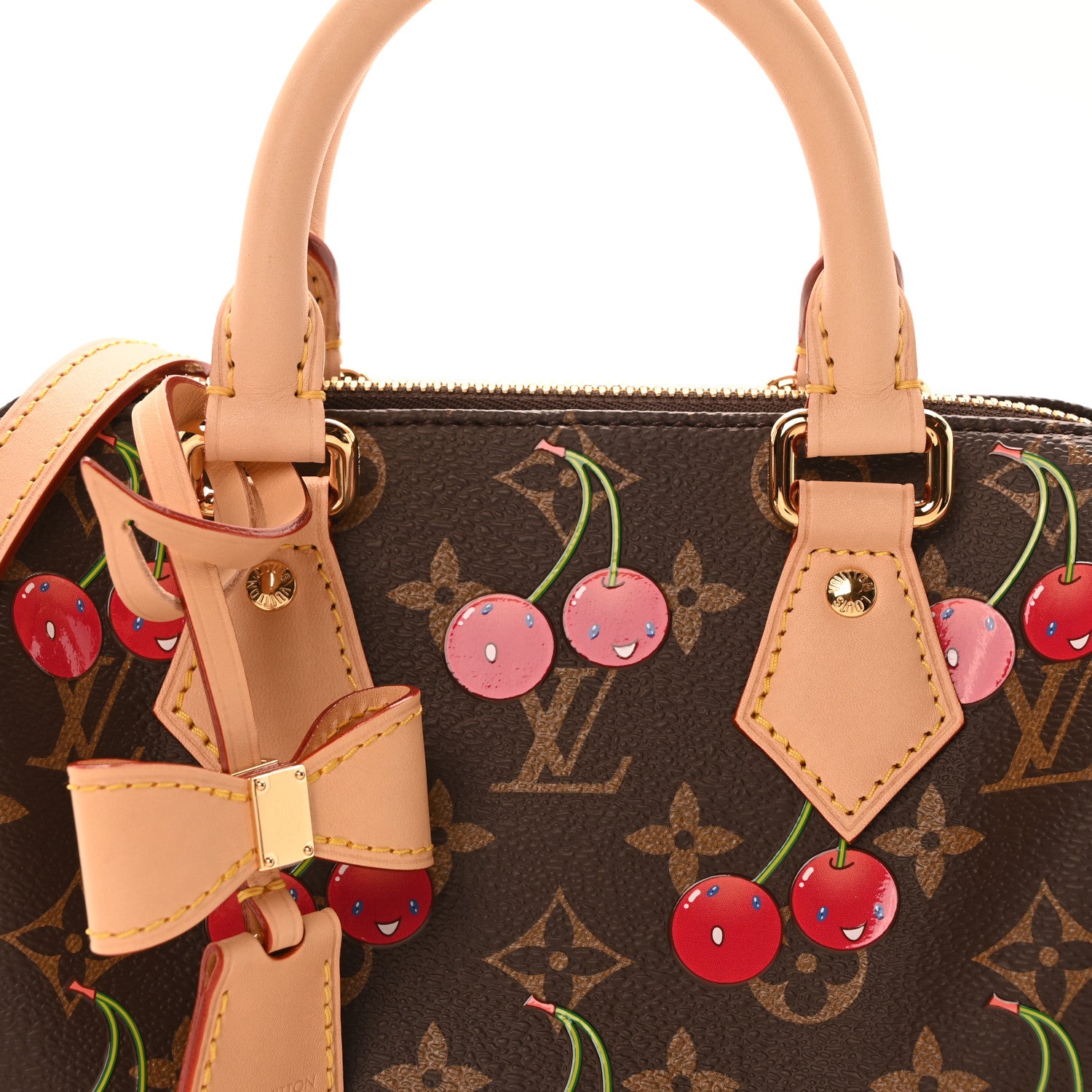 Louis Vuitton LV X TM Monogram Cerises Speedy Bandouliere 20 7 of 10