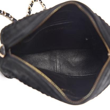 Chanel Suede CC Tassel Camera Case Black 5 of 13
