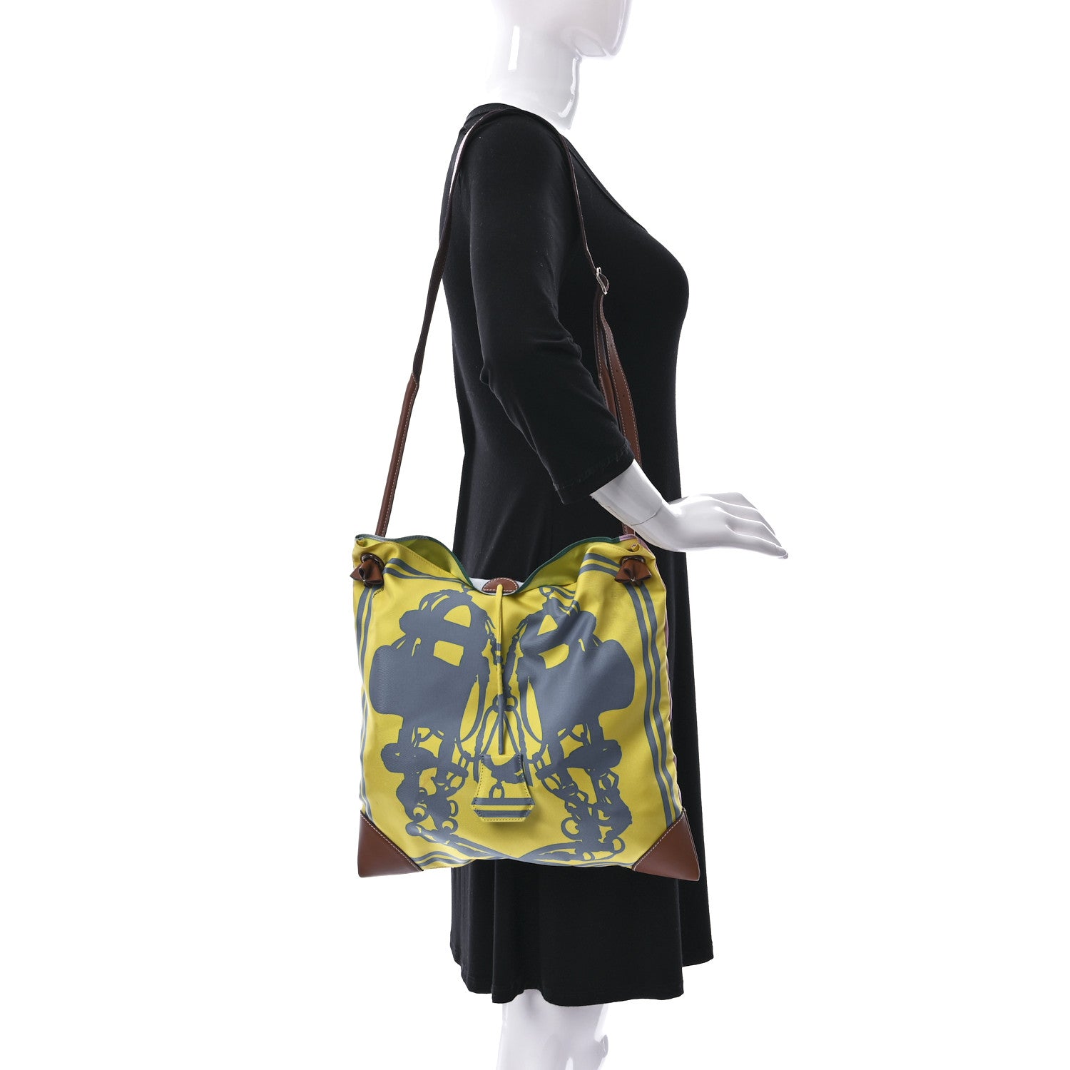 Hermes Silk Swift Brides De Gala Tattoo Silky City 33 Bag Multicolor 2 of 10