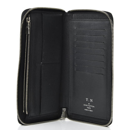Louis Vuitton Taiga Vertical Zippy Wallet Ardoise 5 of 10