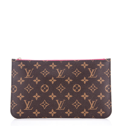 Louis Vuitton Monogram Neverfull MM GM Pochette Pivoine 1 of 7